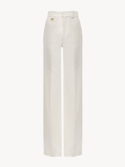 Chloé TAILORED PANTS IN BRUSHED COTTON outlook