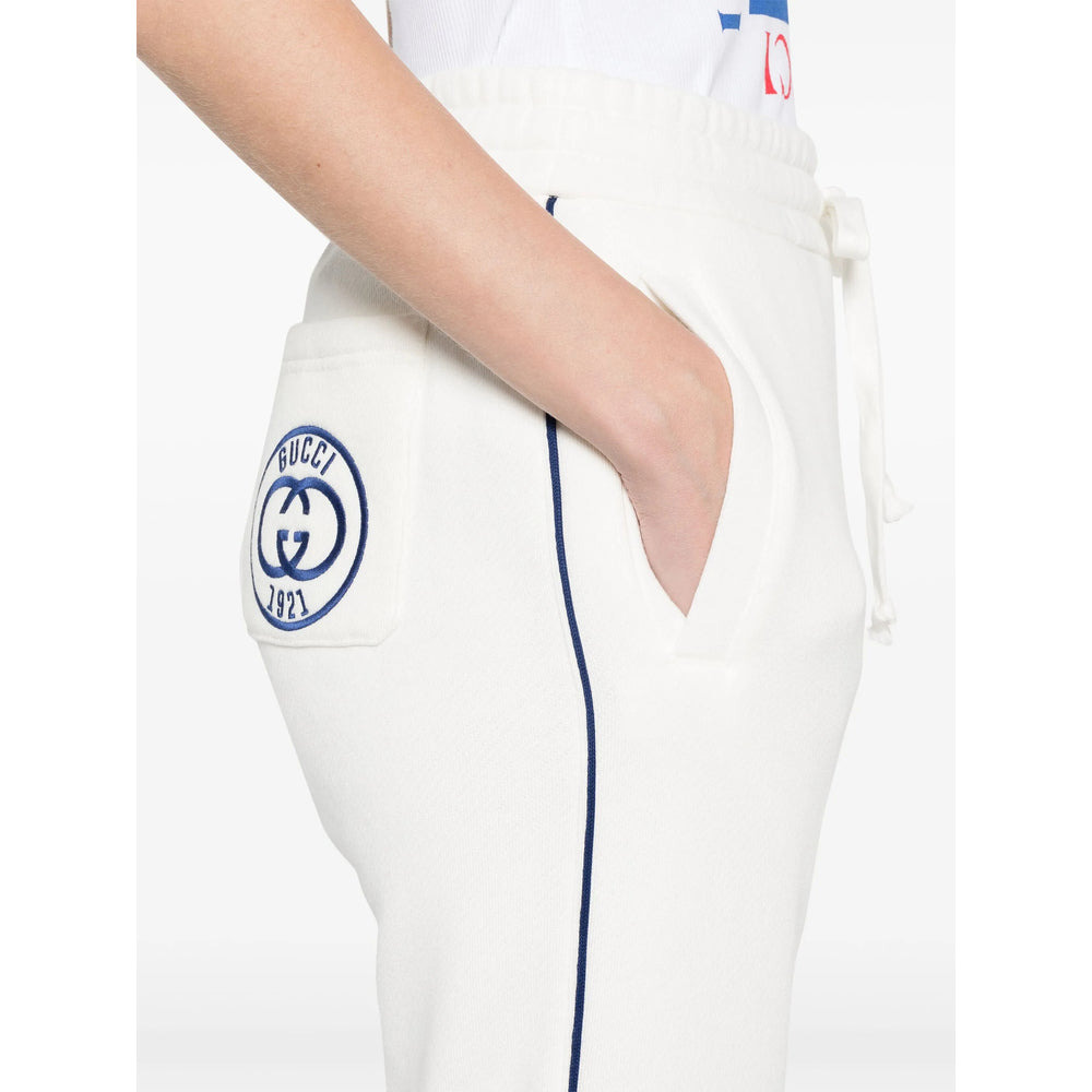 Gucci White Trousers - Track Pants Women - 2