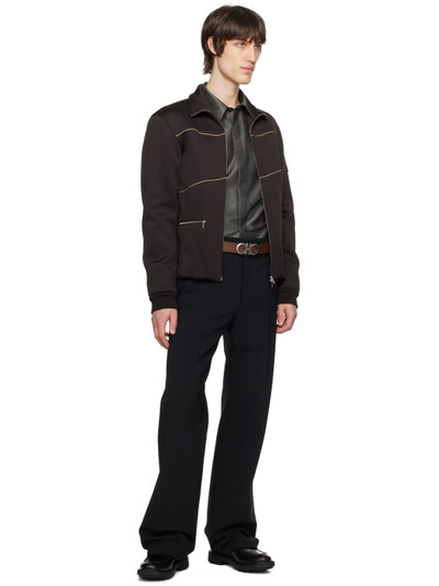 FERRAGAMO Black Tailored Trousers outlook