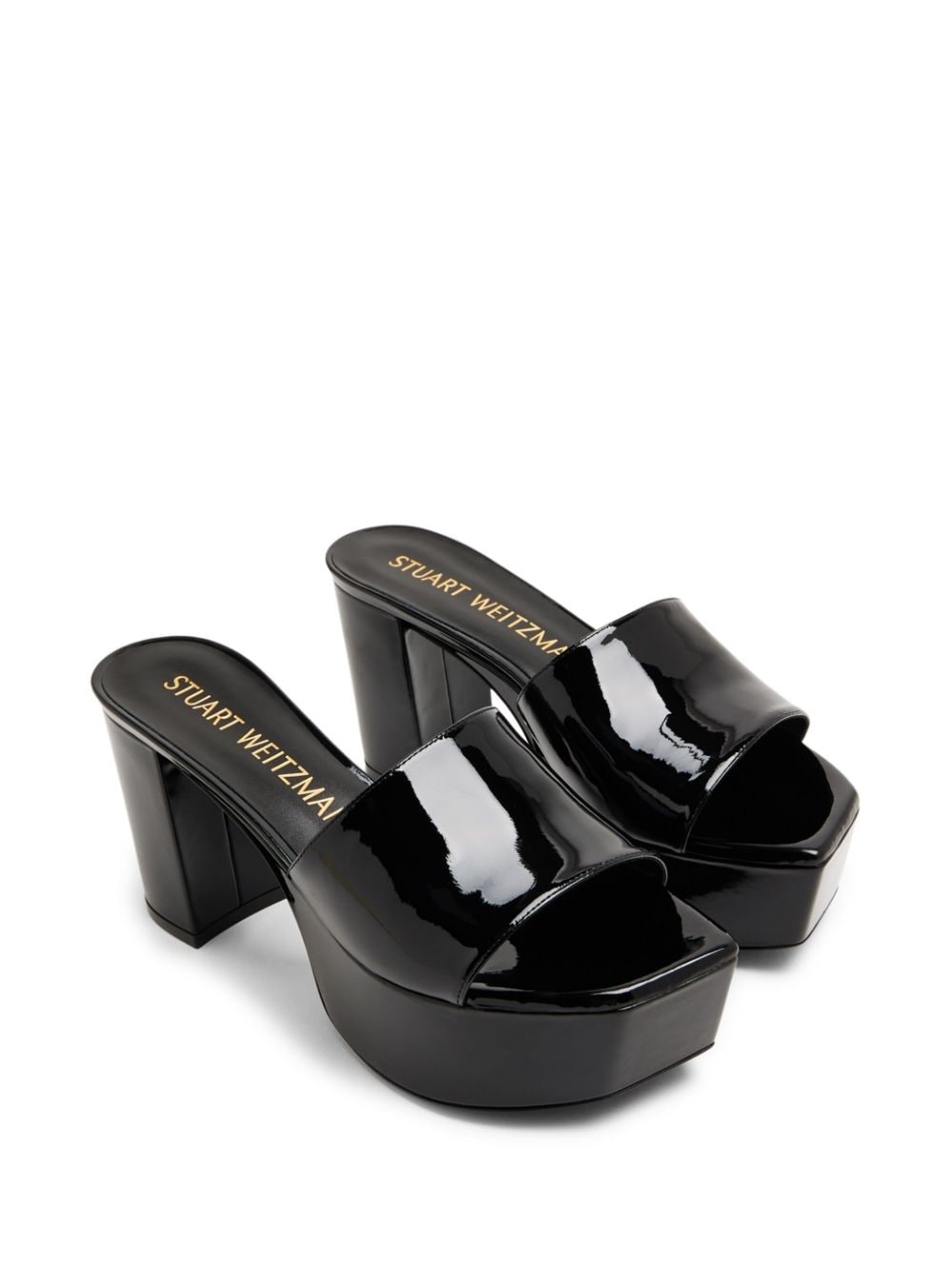 open-toe leather sandals - 4