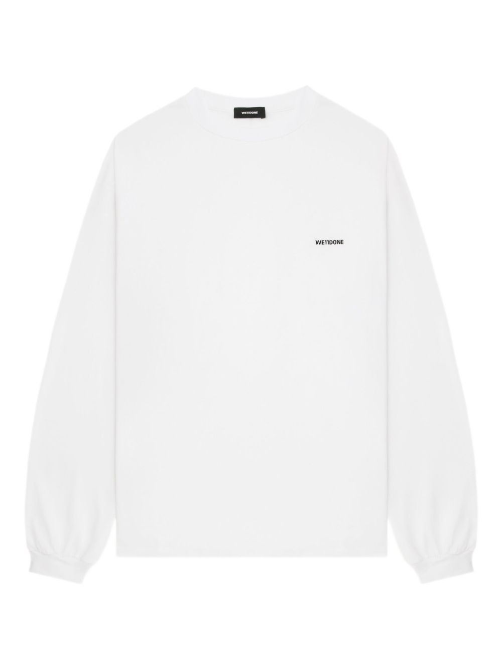 embroidered long-sleeve T-shirt - 1