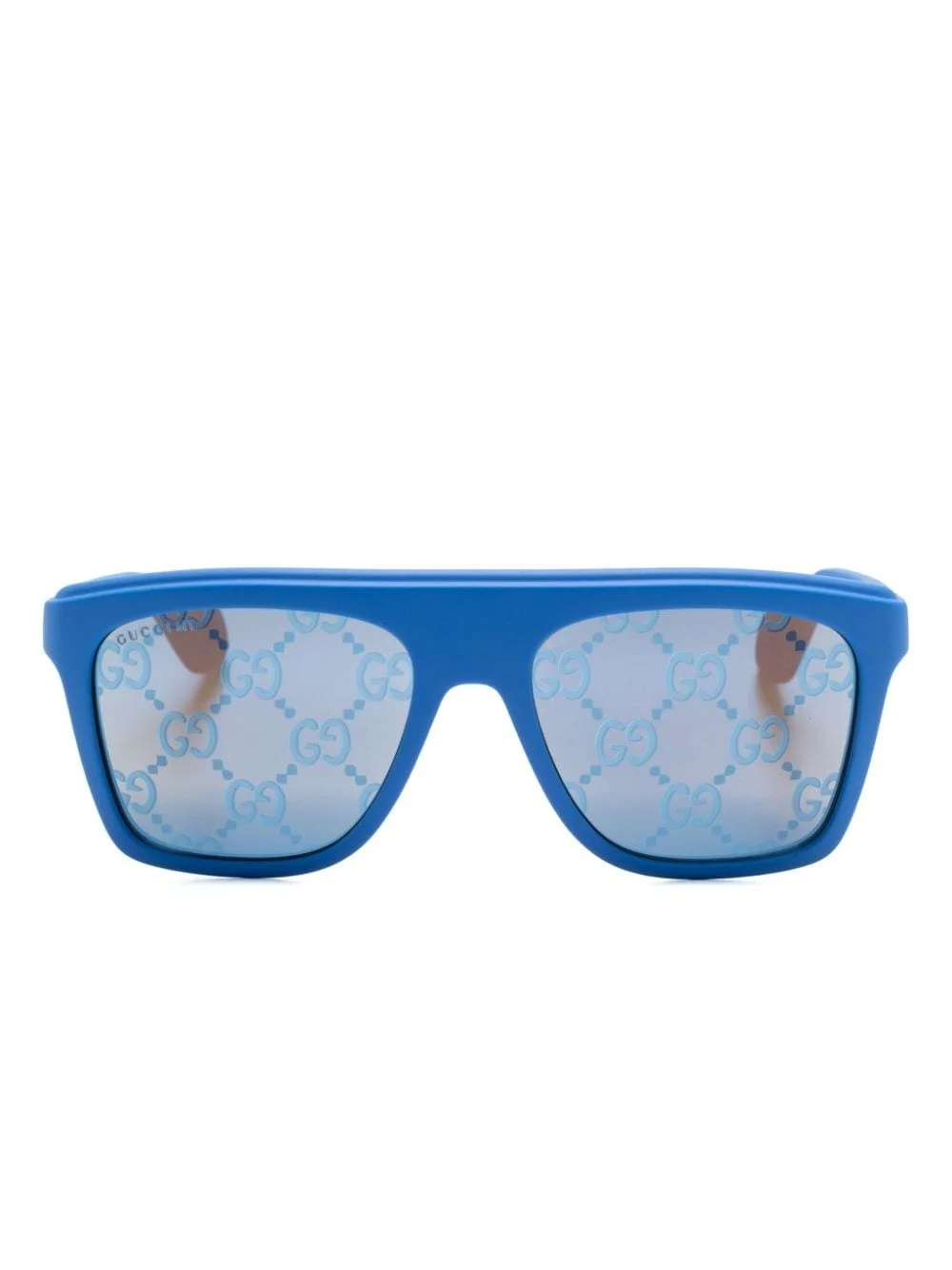 square-frame sunglasses - 1