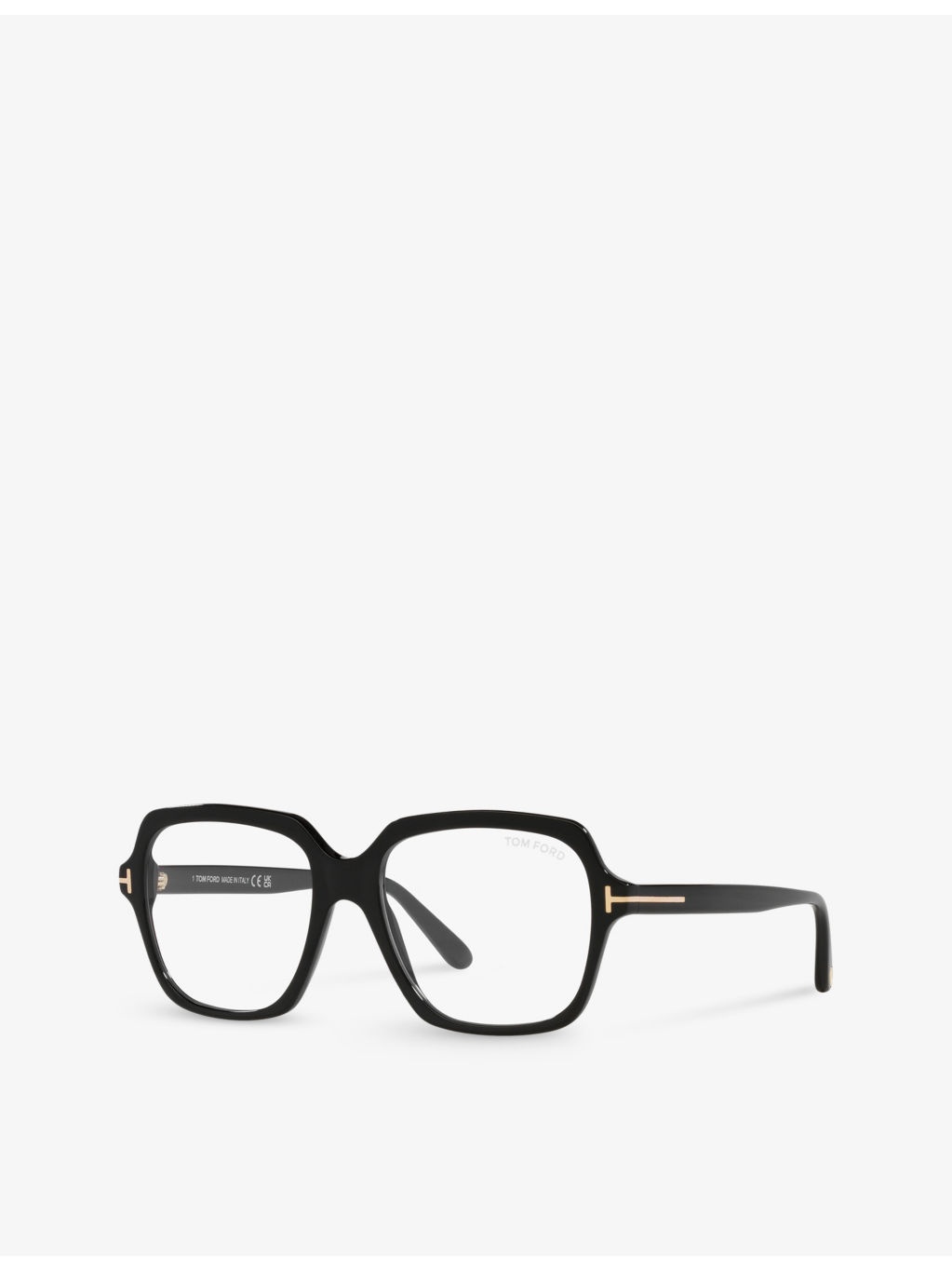 FT5908-B irregular-frame acetate glasses - 2