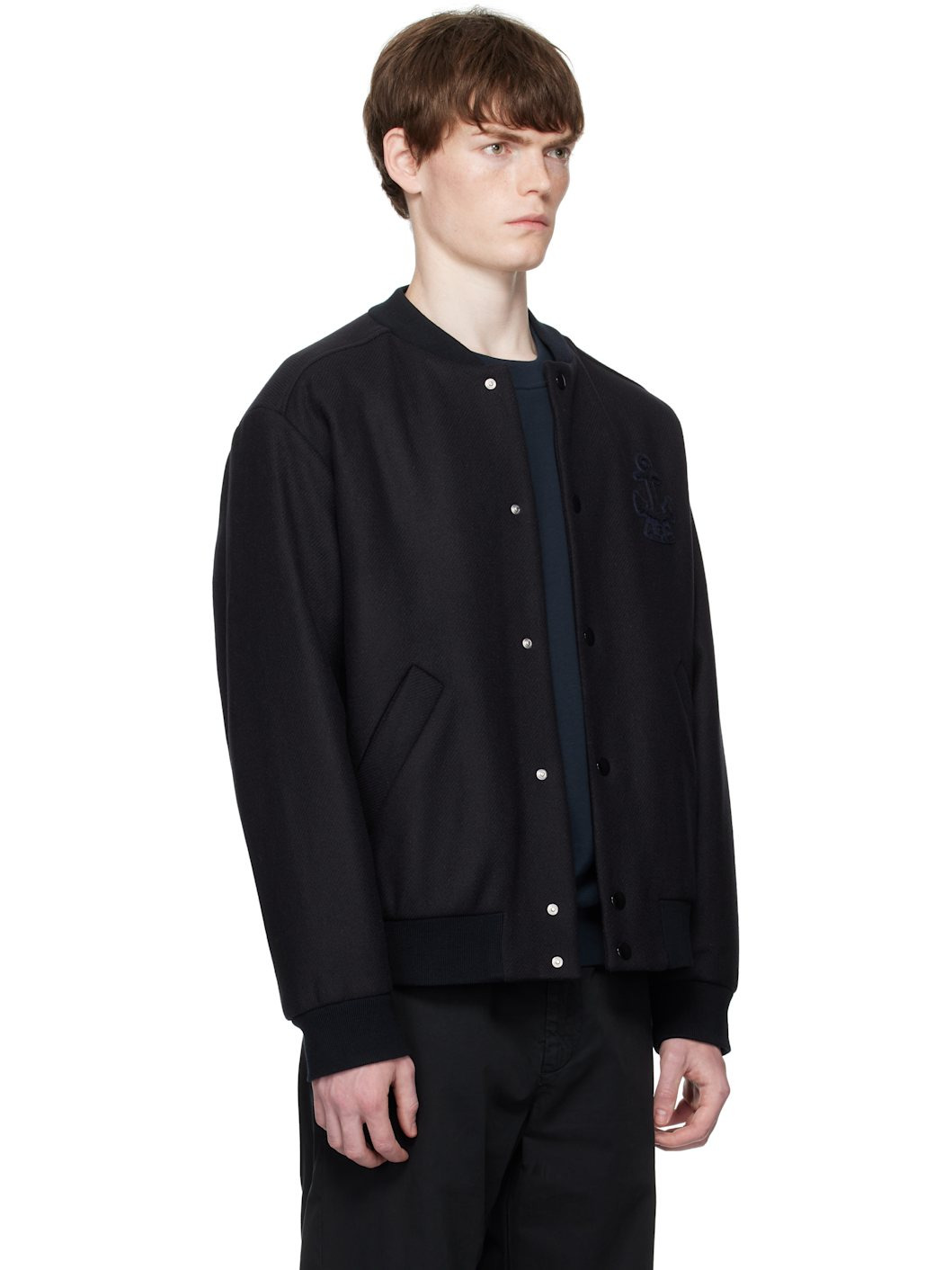 Navy Micka Bomber Jacket - 2