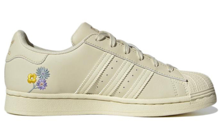 (WMNS) adidas Superstar 'Floral - Sand' GX2171 - 2