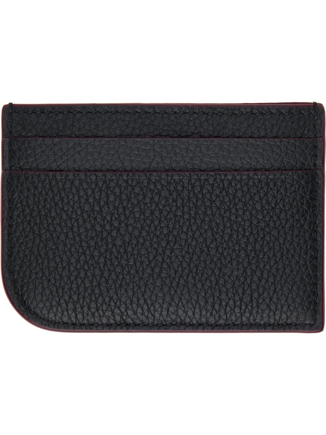 Black 'McQueen Sling' Card Holder - 2