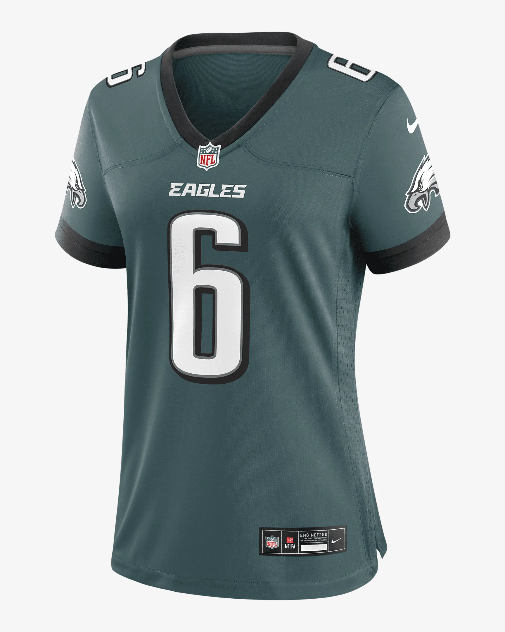 DeVonta Smith Philadelphia Eagles Women’s Nike NFL Game Jersey - 1