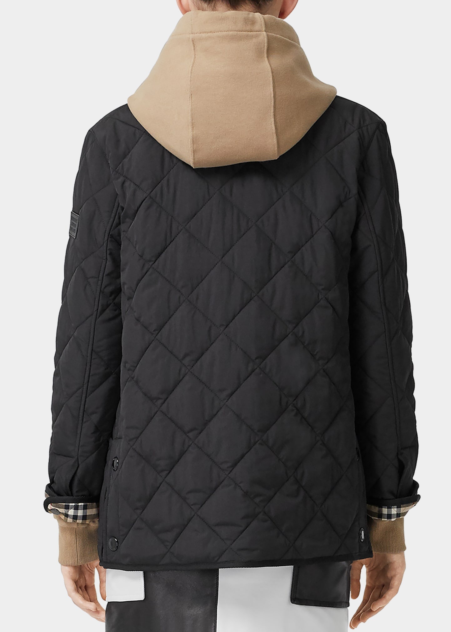 Cotswold Quilted Barn Jacket, Black - 2