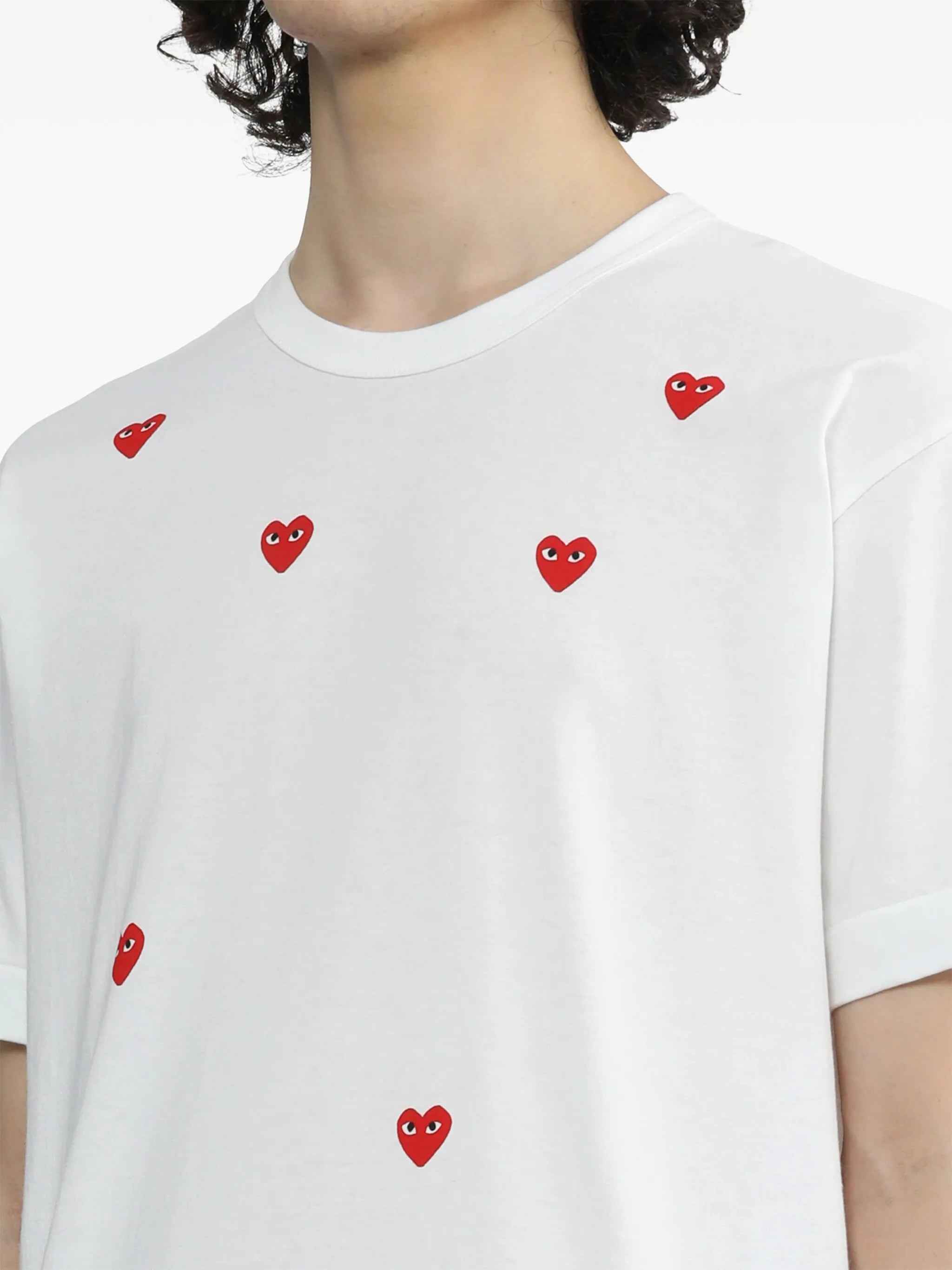 Comme Des GarÇons Play Heart-print T-shirt - 3