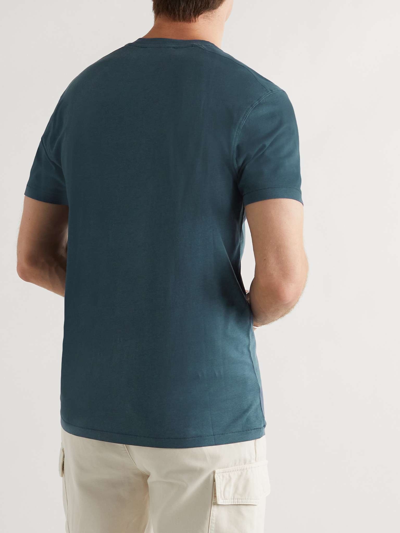 Lyocell and Cotton-Blend Jersey T-Shirt - 4