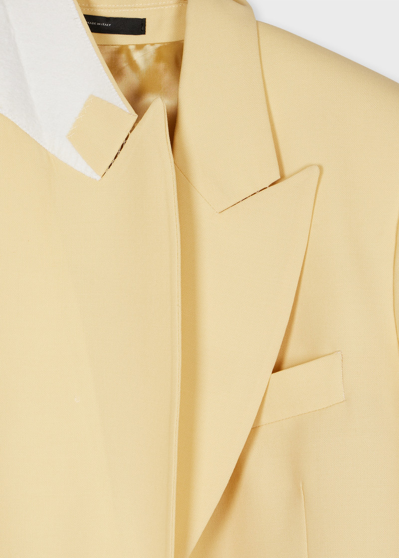 Paul Smith Women's Buttercup Yellow Wool Blazer outlook