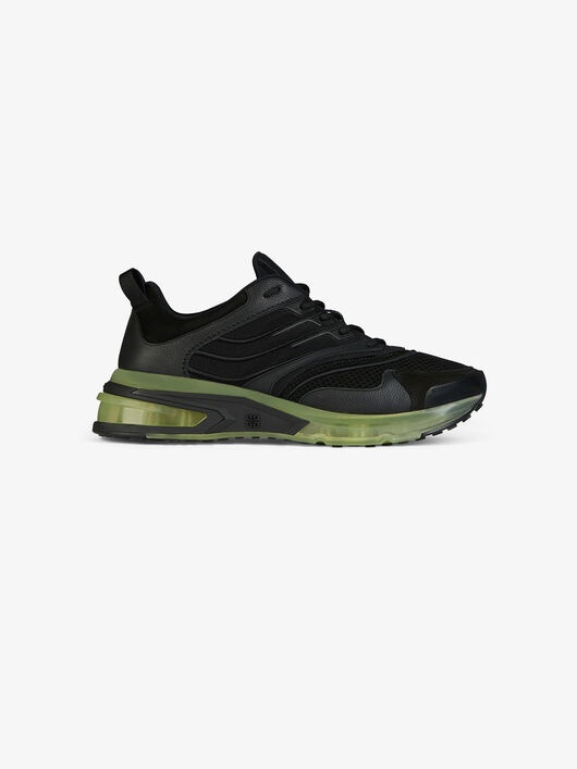 GIV 1 SNEAKERS IN LEATHER AND MESH - 1