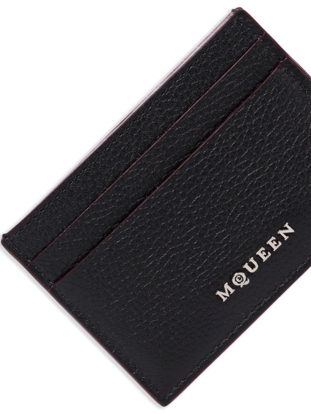 Sling leather card case - 3