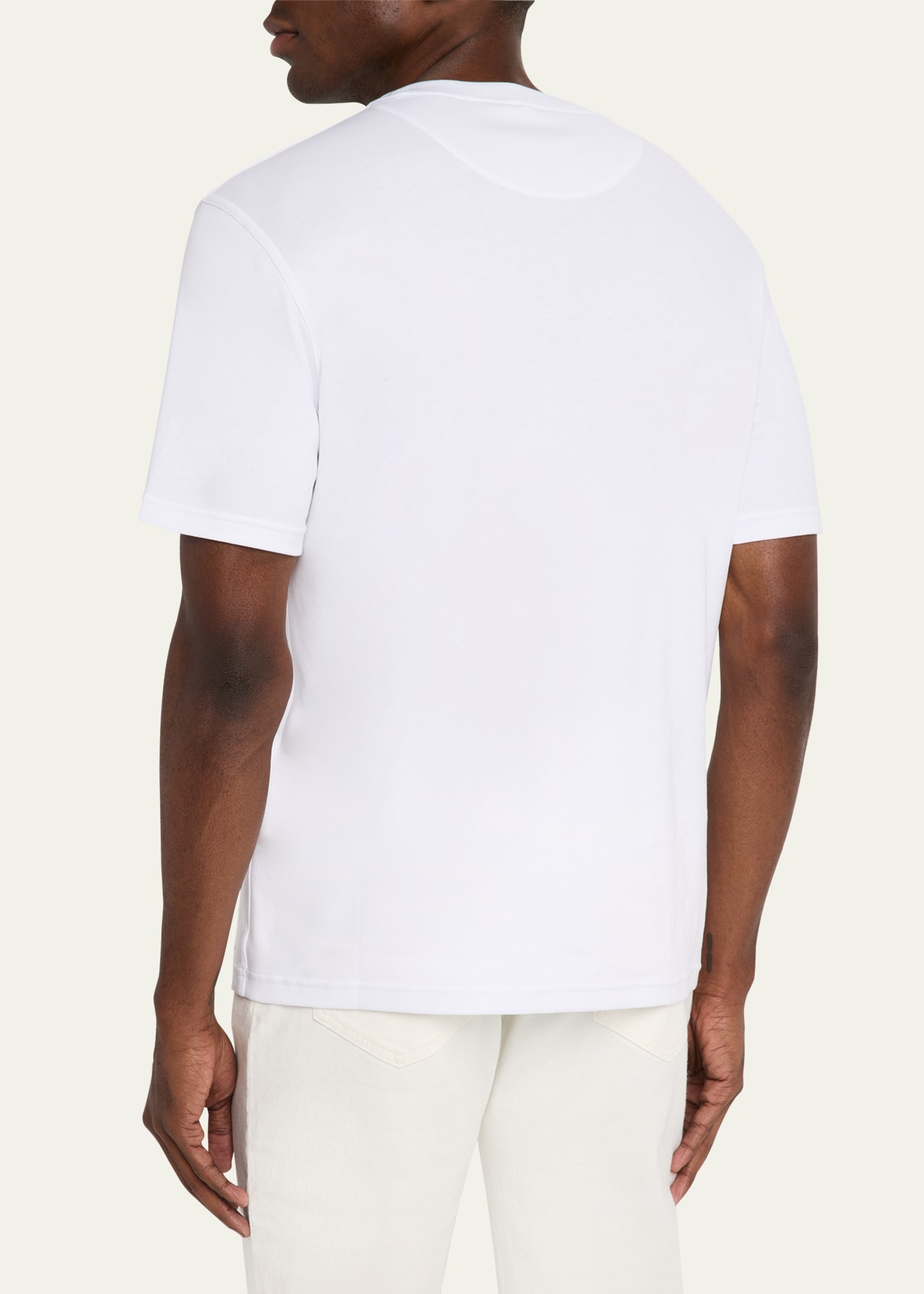 Men's Sea Island Cotton Crewneck T-Shirt - 3