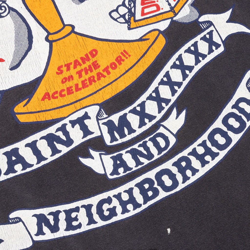 SAINT MICHAEL X NEIGHBORHOOD MX6 STHD PRAY S/S SHIRT - BLACK - 4