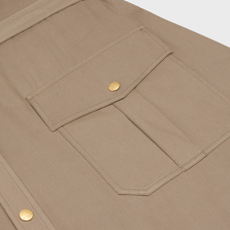 safari dress in lightweight viscose 3