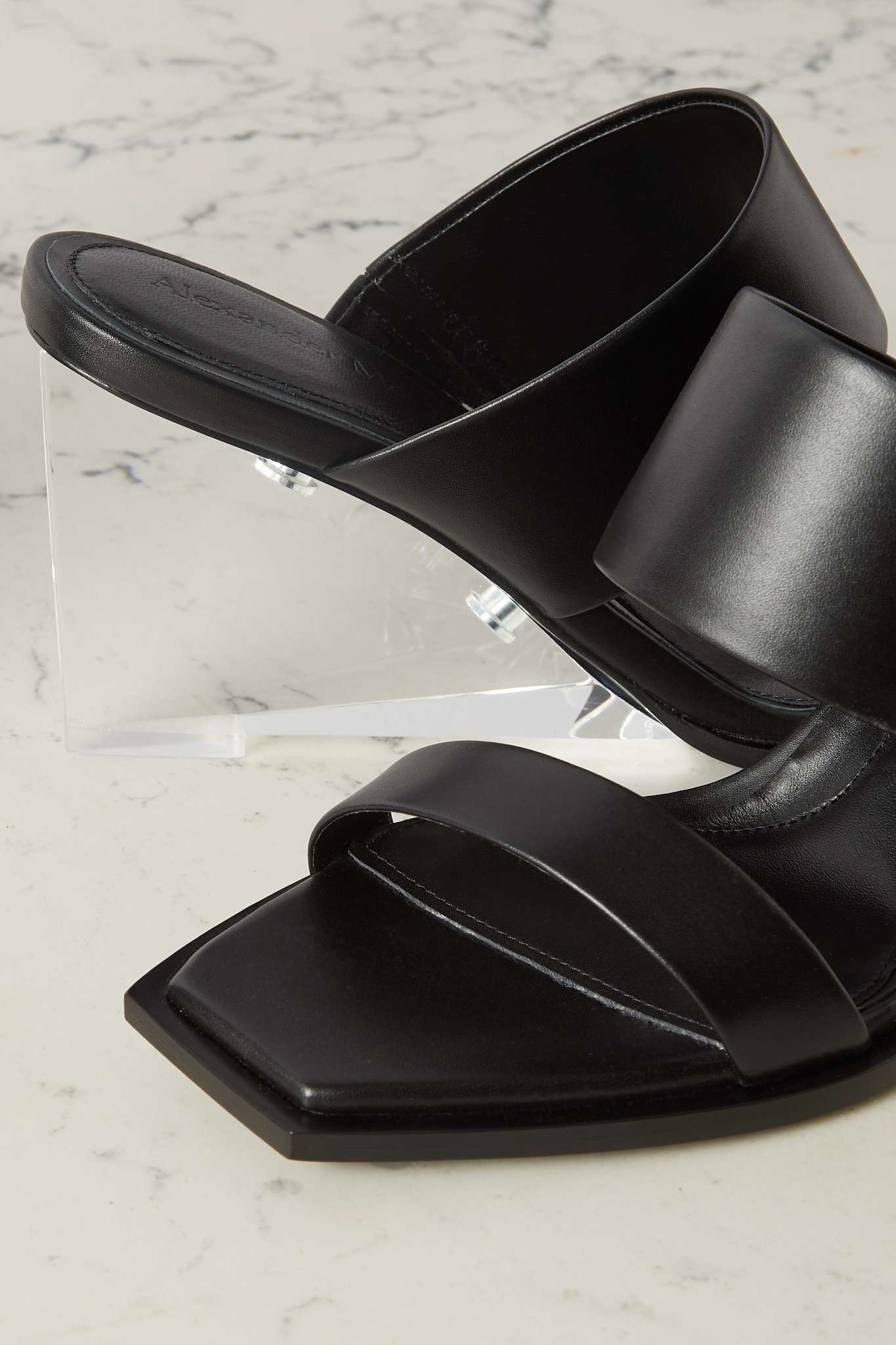 Leather mules - 4