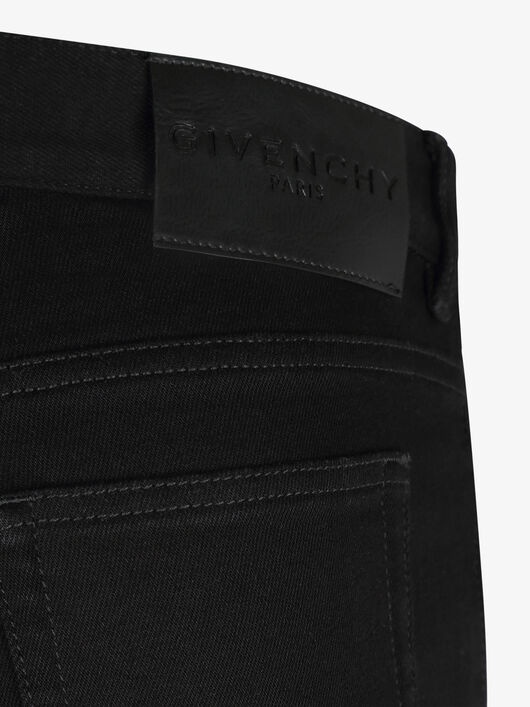 GIVENCHY WEBBING SLIM FIT JEANS - 6