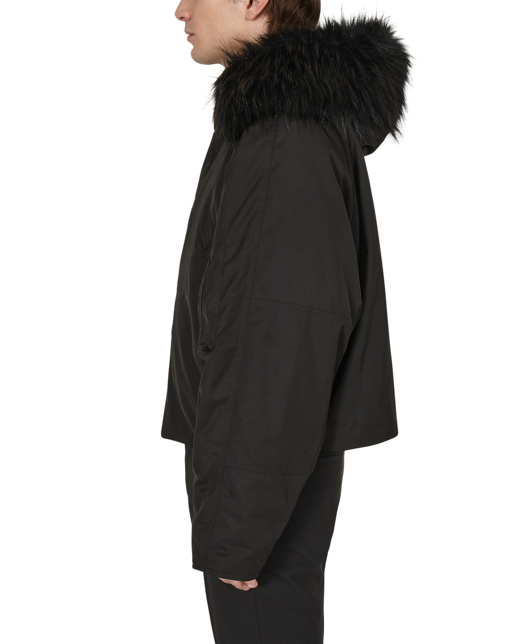 NYLON LOGO PARKA - 4