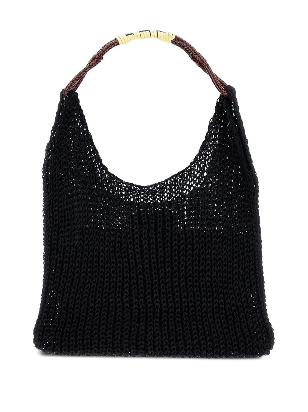 logo-patch shoulder bag - 2