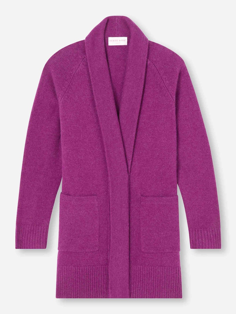 Women's Cardigan Nina Cashmere Purple - 1