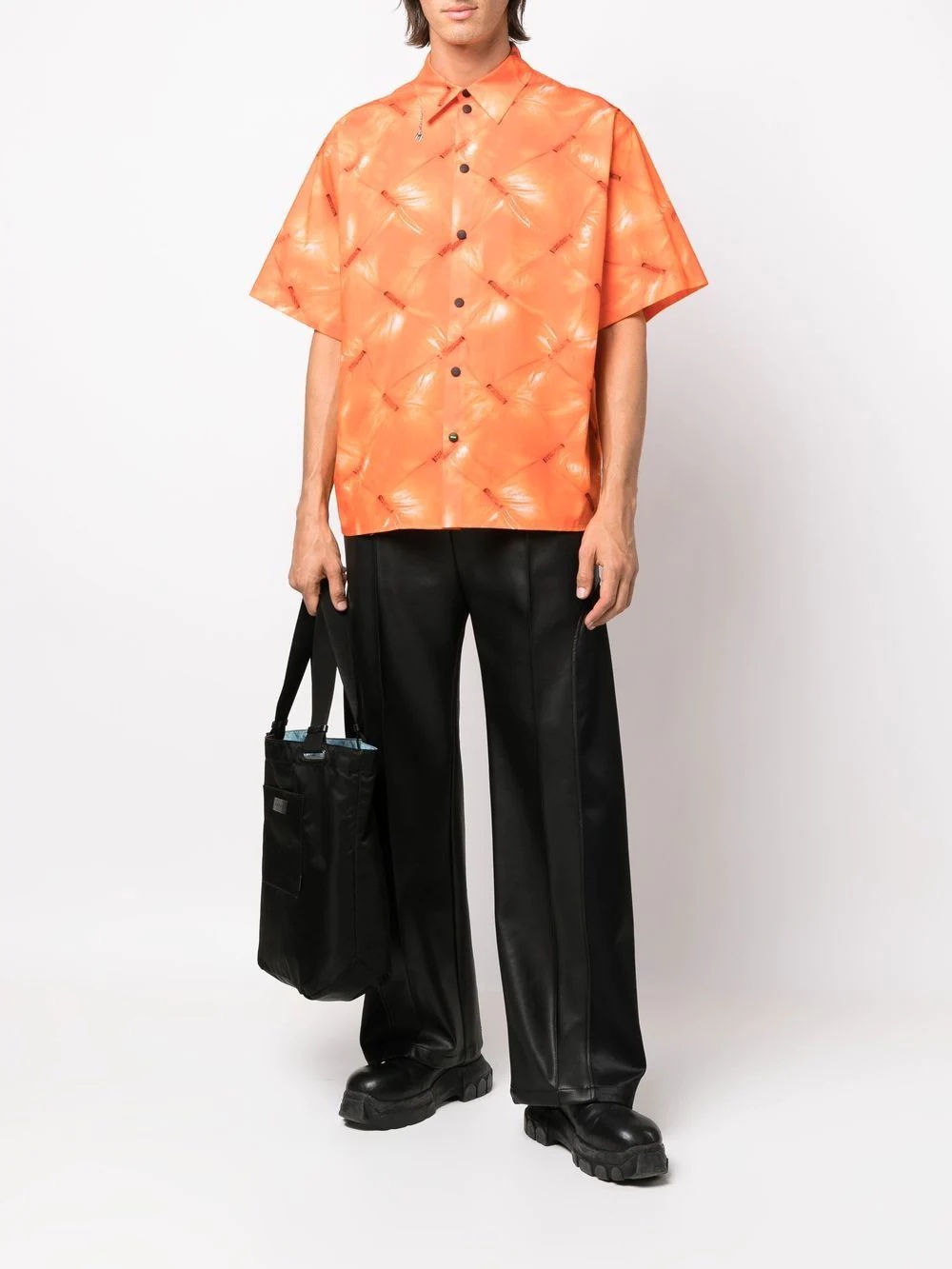 graphic-print short-sleeve shirt - 2