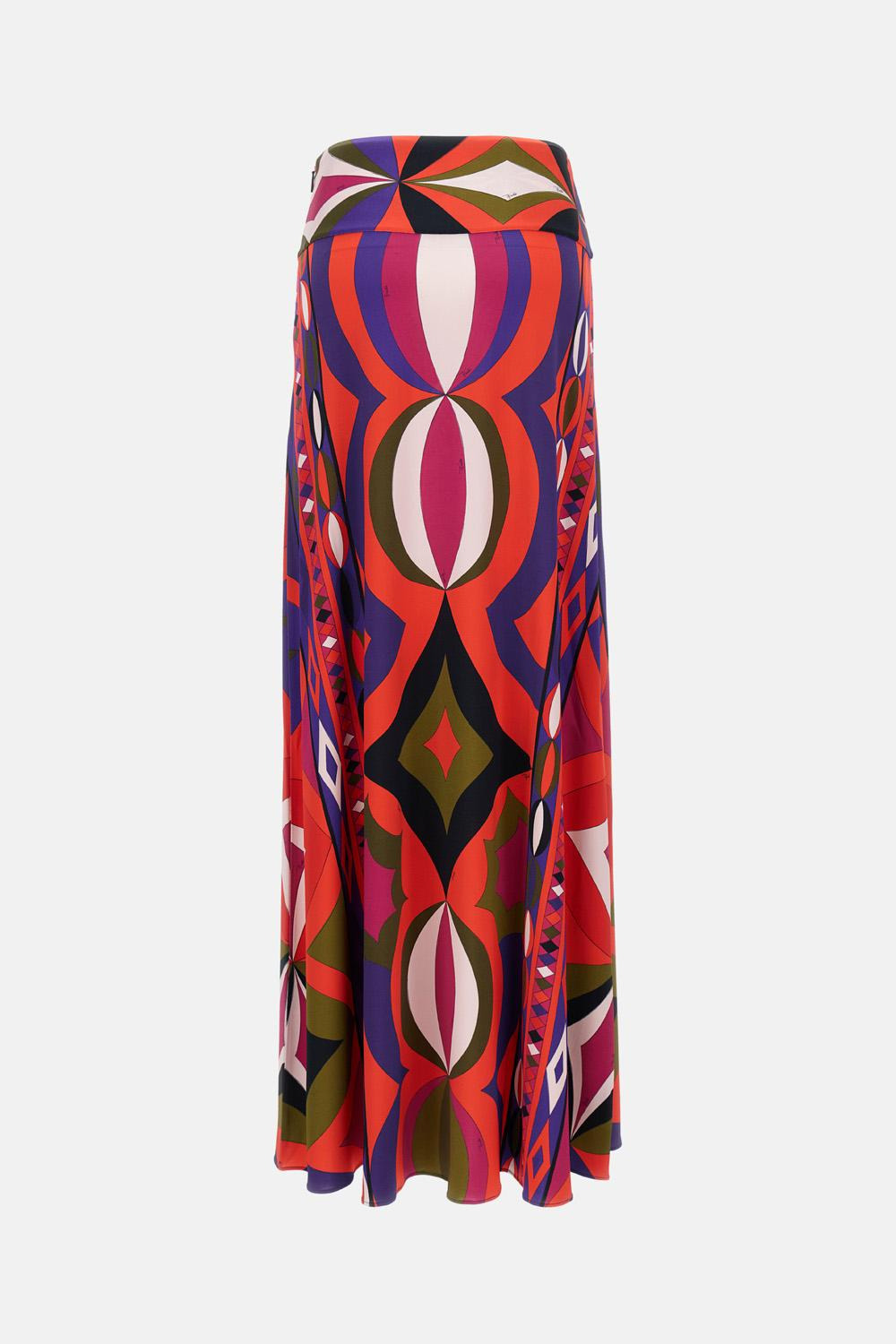 SATIN JERSEY SKIRT - 2