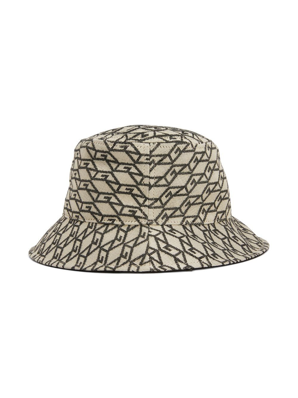 Pasqal monogram-pattern bucket hat - 2