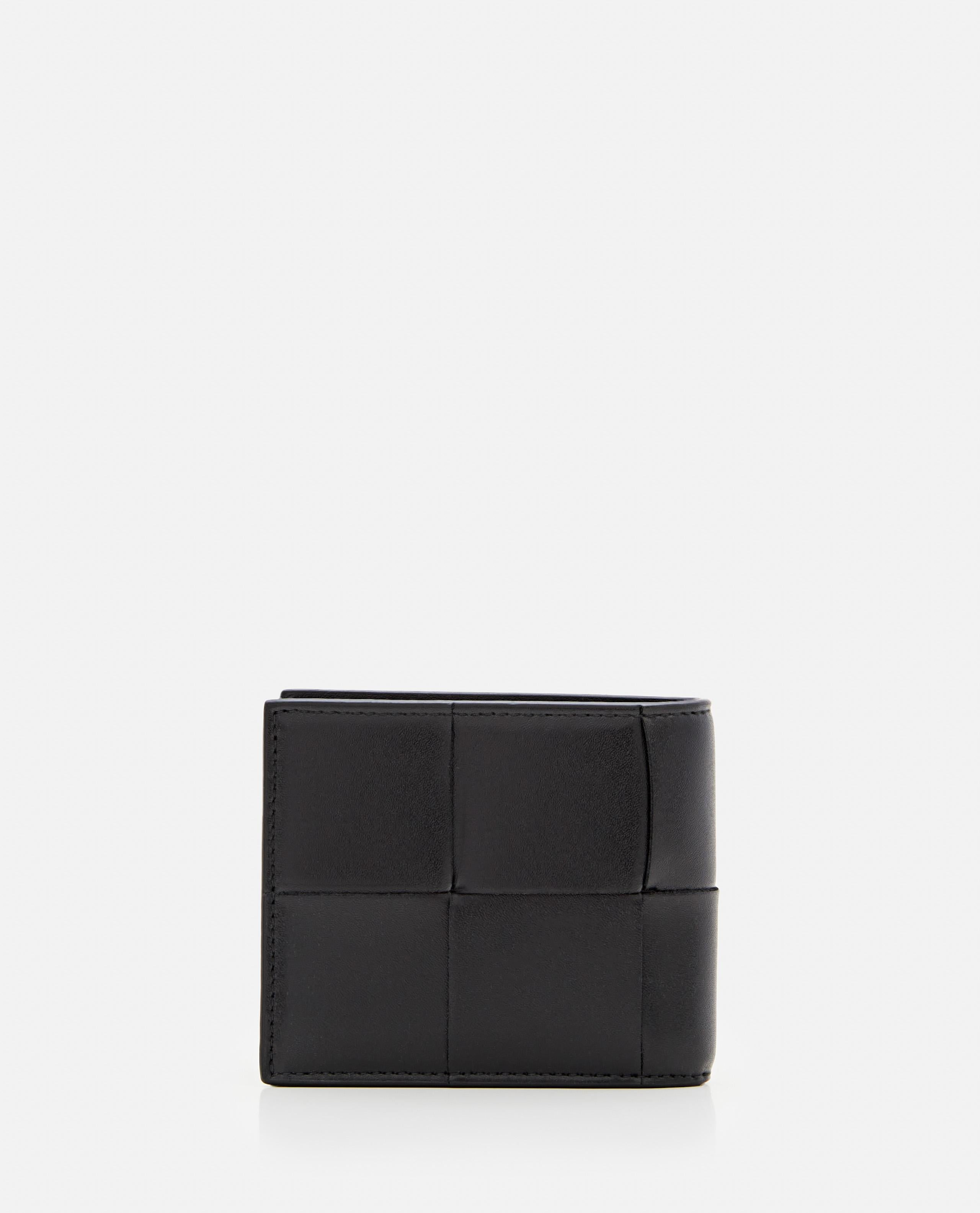 Urban leather portfolio with weaving detail - 2