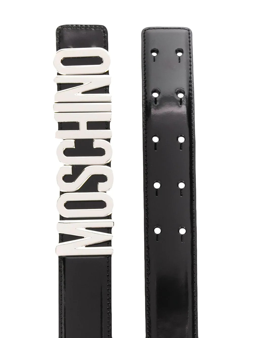 logo-plaque buckle belt - 2