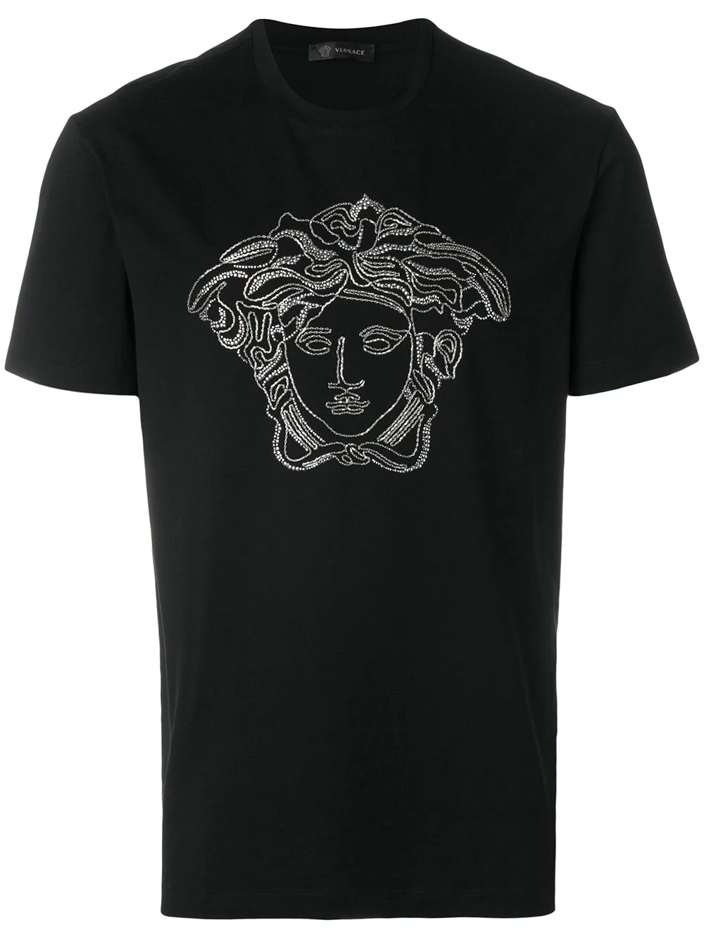 Medusa crystal-embellished T-shirt - 1