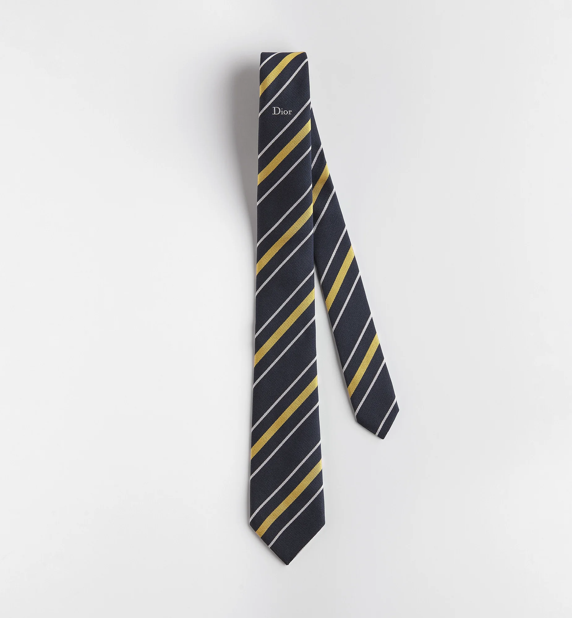 Striped Dior Tie - 1