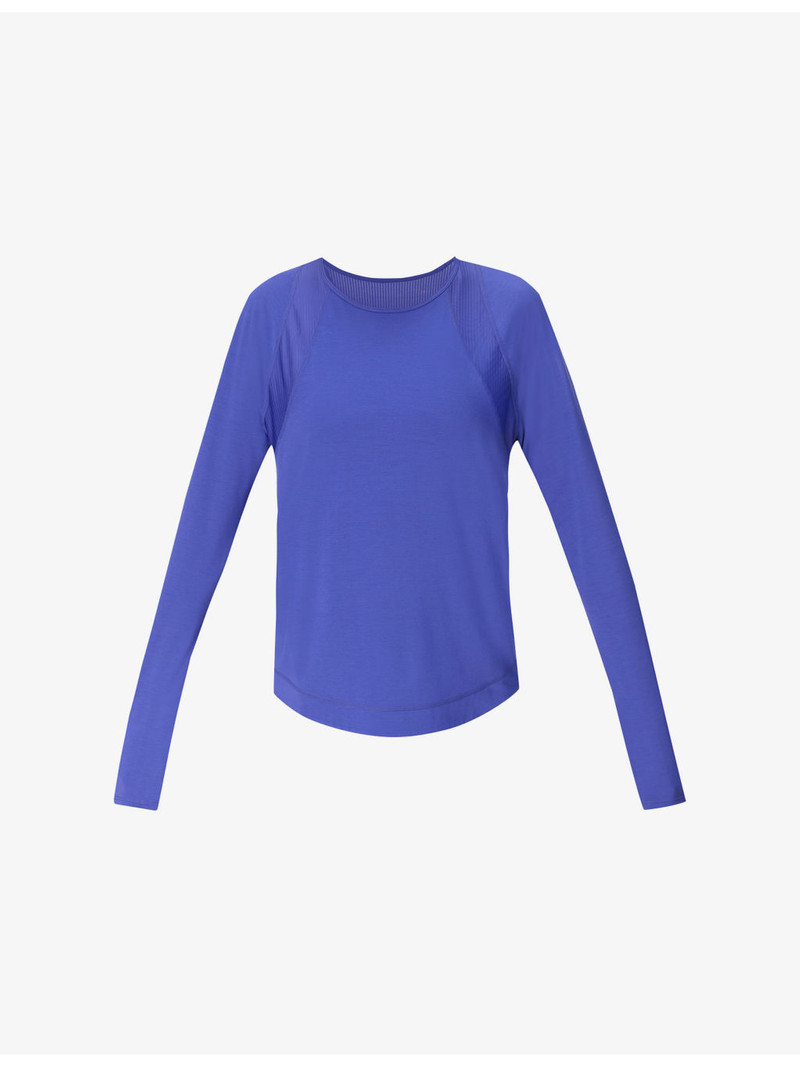 Breathe Easy Long-Sleeve Mesh Top 1