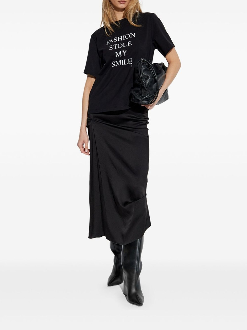 Victoria Beckham draped skirt outlook