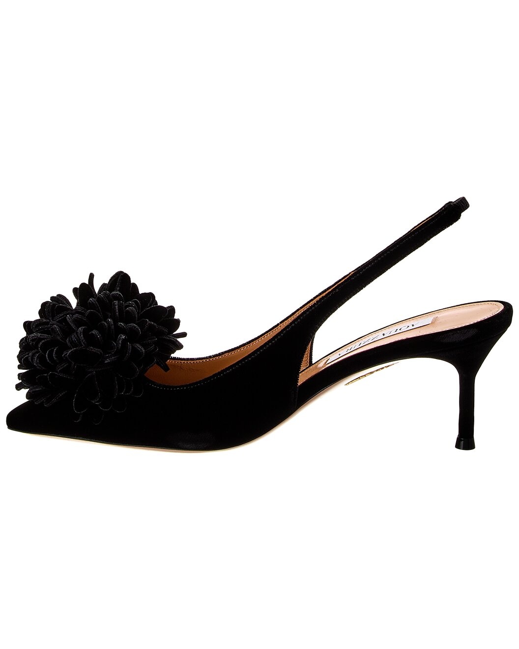Aquazzura Couturier 65 Velvet Slingback Pump - 2
