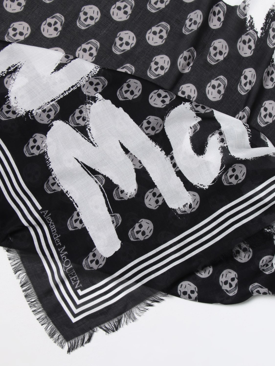 Alexander McQueen scarf in modal - 3