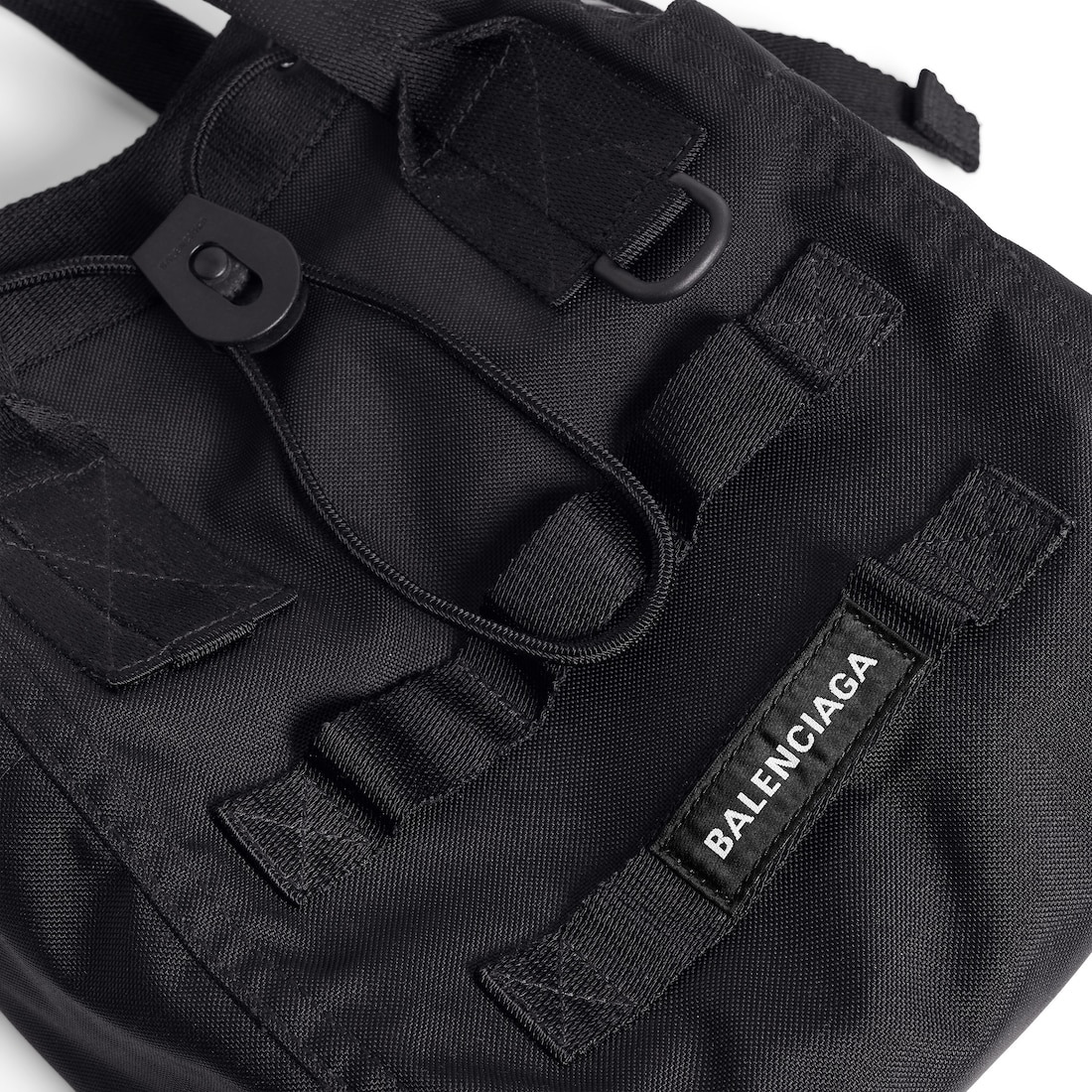 Men's Army Small Tote Bag in Black - 5