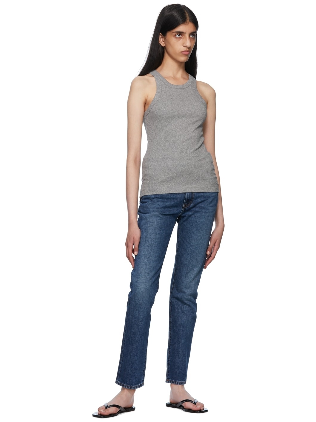 Blue Slim Jeans - 4