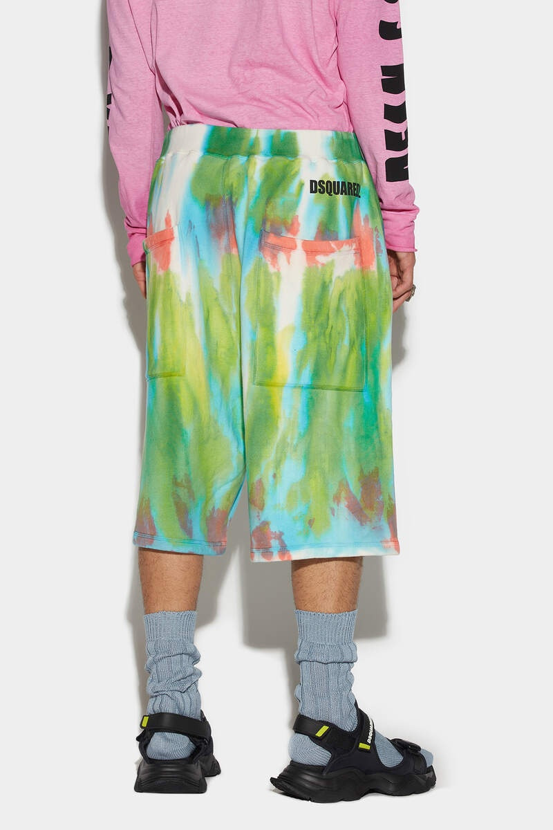 DSQUARED2 TIE&DYED YOYO SHORTS outlook