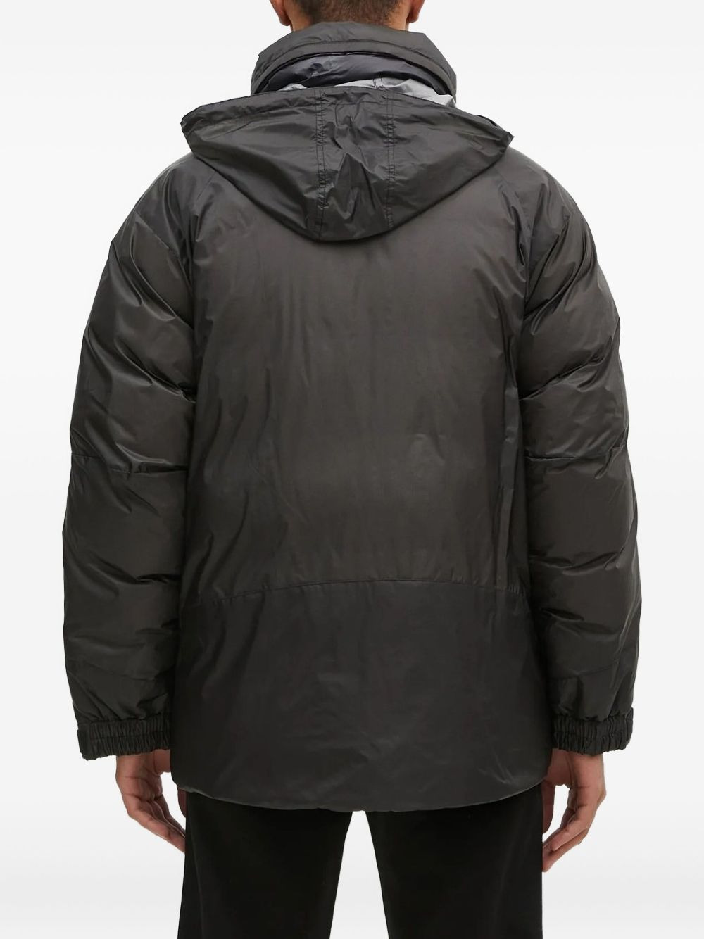 high-neck zipped jacket - 3