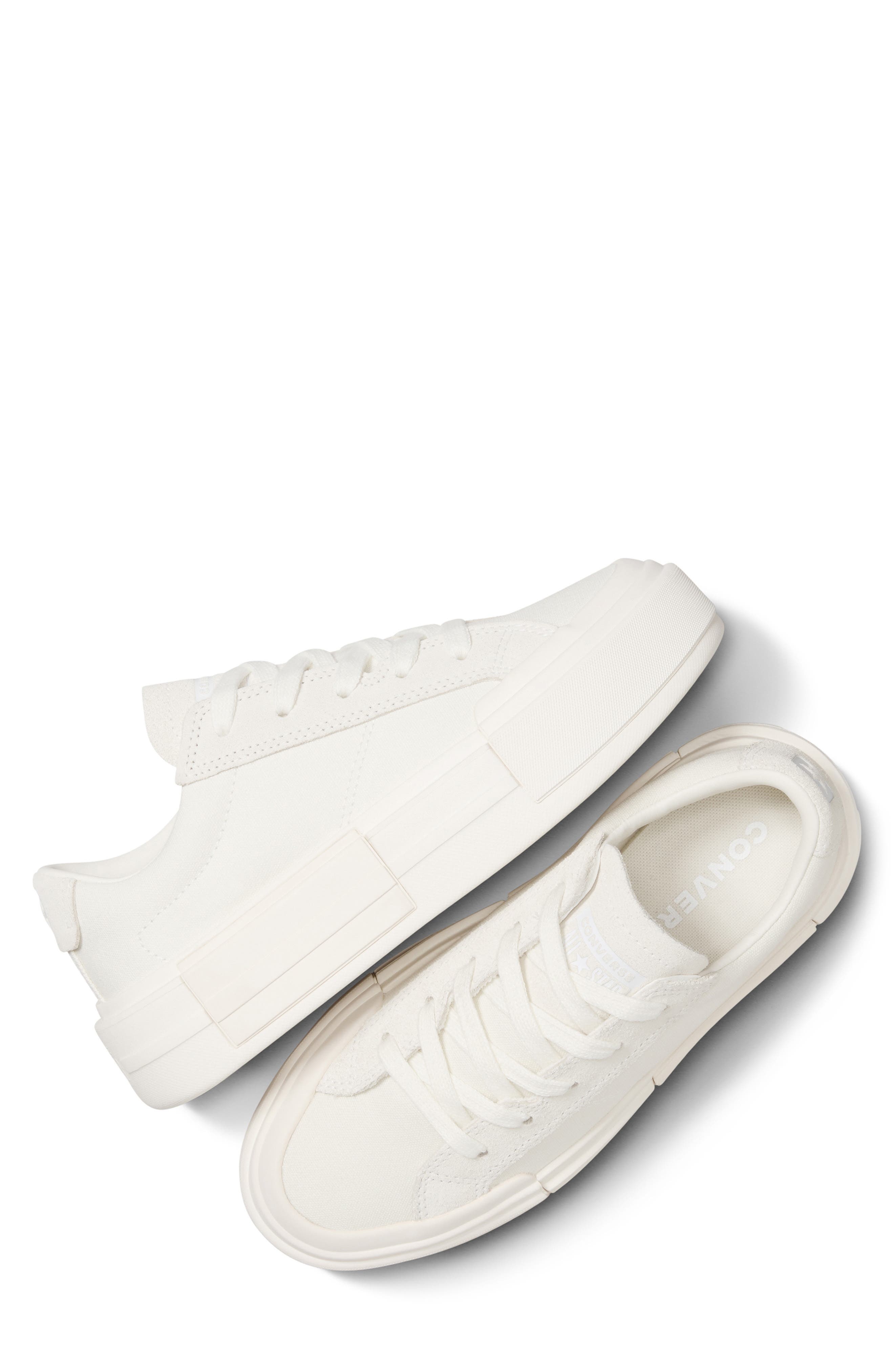 Converse Gender Inclusive Chuck Taylor® All Star® Cruise Platform Sneaker in Egret/White/Egret at No - 8