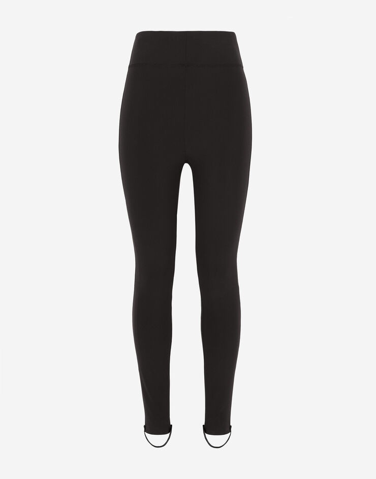 Viscose leggings with stirrups - 3