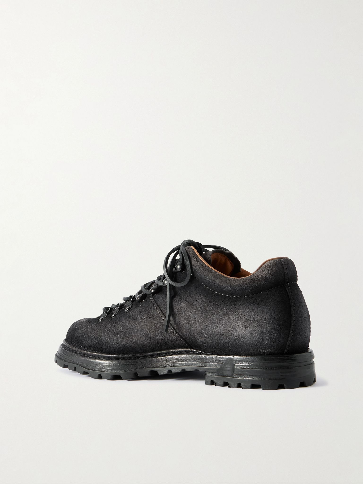 Suede Boots Gray - 4