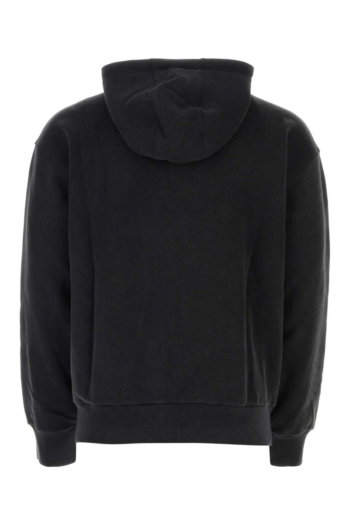 Givenchy Men Slate Cotton Sweatshirt - 2