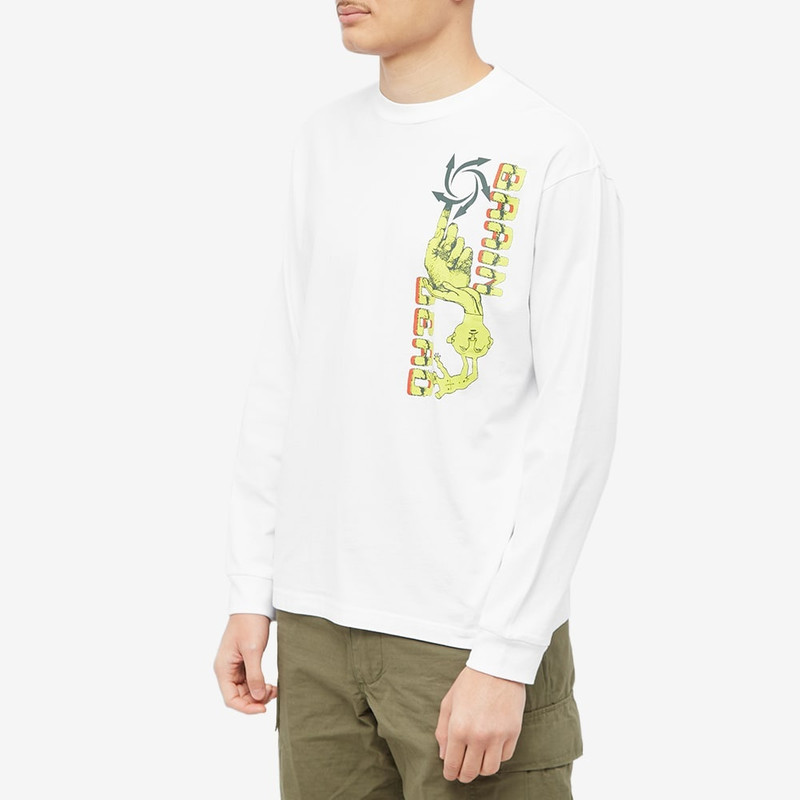 Brain Dead Global Streams Long Sleeve T-Shirt 2