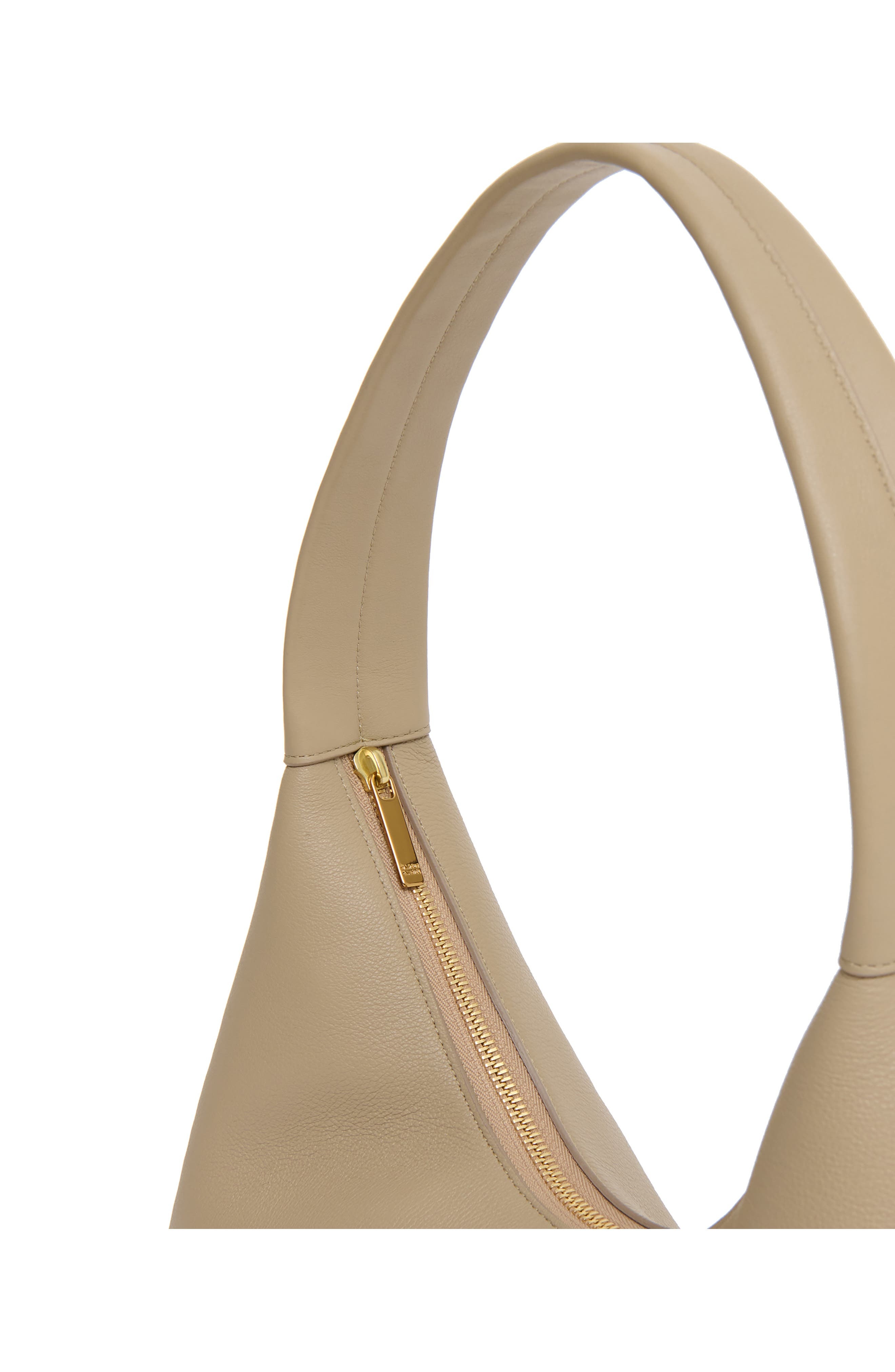 Mansur Gavriel Candy Baguette Leather Shoulder Bag in Warm Grey at Nordstrom - 3