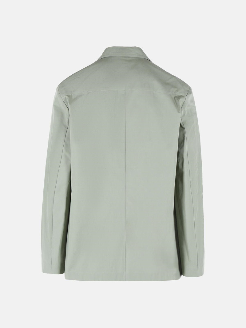 Dries Van Noten 'CAPLANS' GREEN COTTON BLAZER outlook
