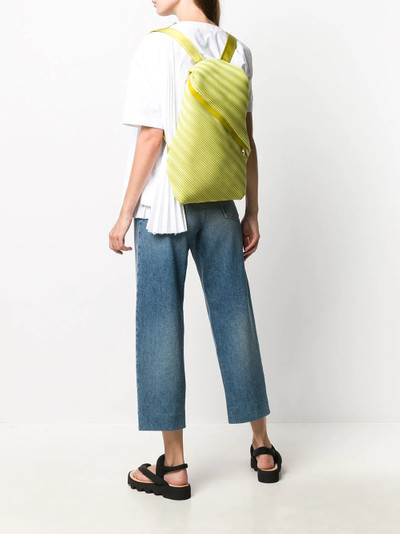 Pleats Please Issey Miyake plissé backpack outlook