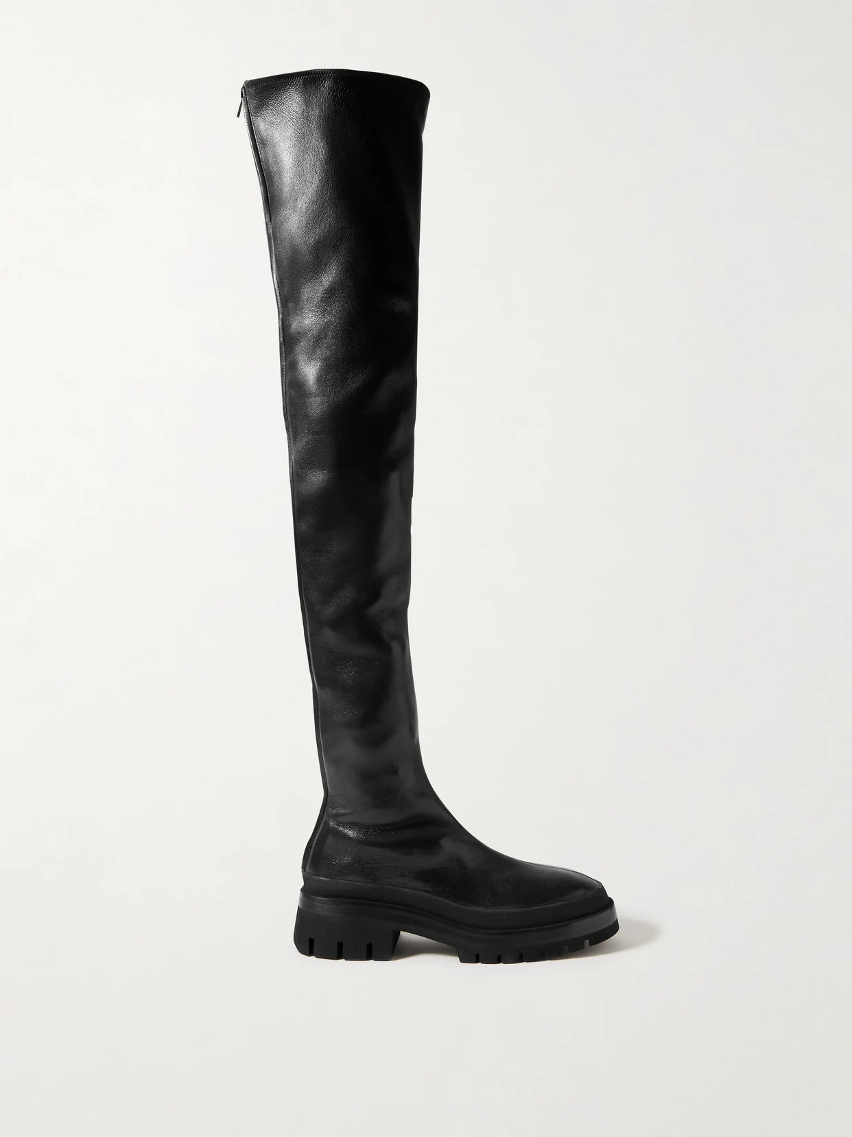 Fallon Leather Over-the-knee Boots - 1