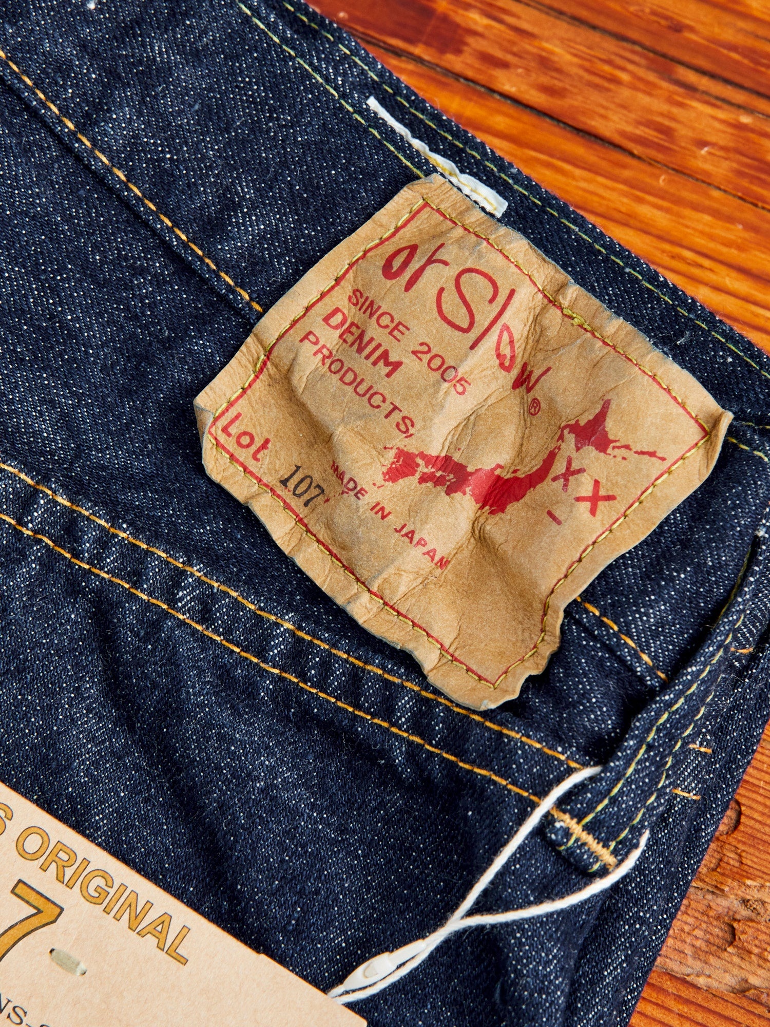 107 13.5oz Selvedge Denim - Ivy Fit - 5